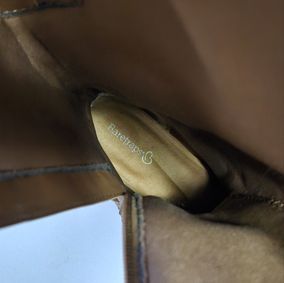Baretraps Corrie Riding Boots Brush Brown Women's Size 8 Zipper Closure - Picture 3 of 16